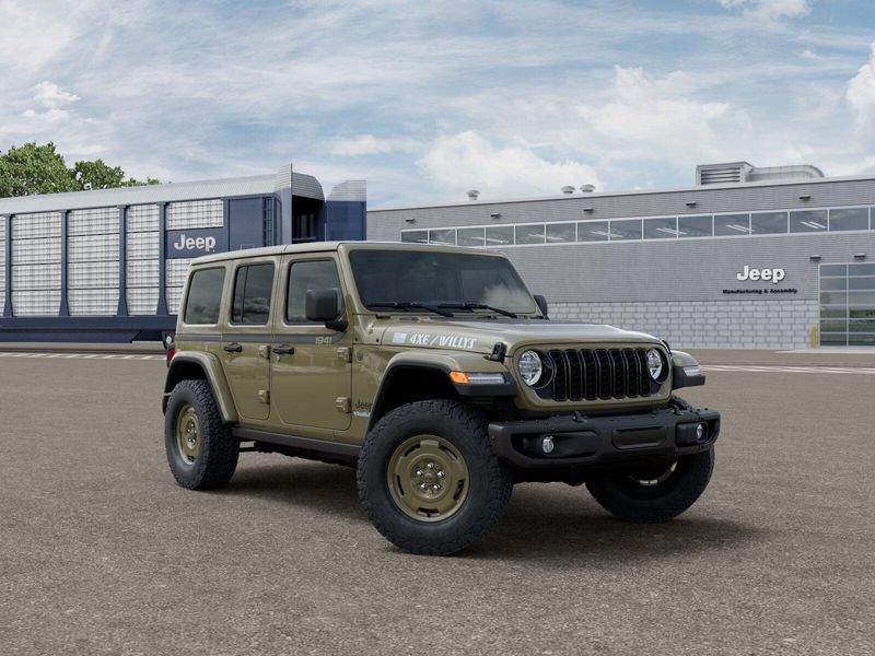 New 2026 Jeep Wrangler 4-door Willys 