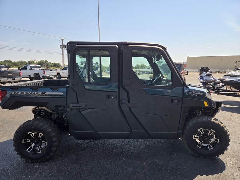 New 2026 Polaris RANGER CREW XP 1000 NS ULTIMATE BLUE LABYRINTH Image 4