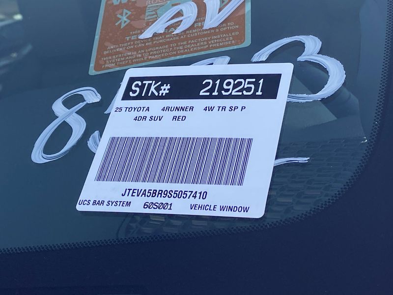 New 2025 Toyota 4Runner TRD Sport PremiumImage 22