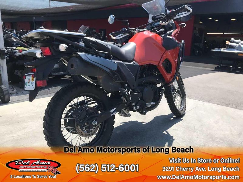 2022 Kawasaki KL650GNFNL  in a ORANGE exterior color. Del Amo Motorsports of Long Beach (562) 362-3160 delamomotorsports.com 