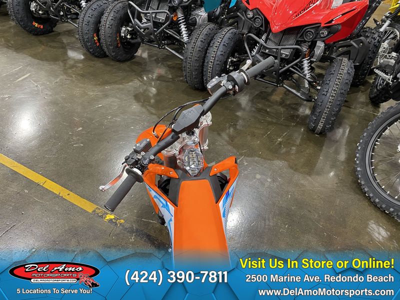 2024 KTM SX-E 3  in a ORANGE exterior color. Del Amo Motorsports of Redondo Beach (424) 304-1660 delamomotorsports.com 