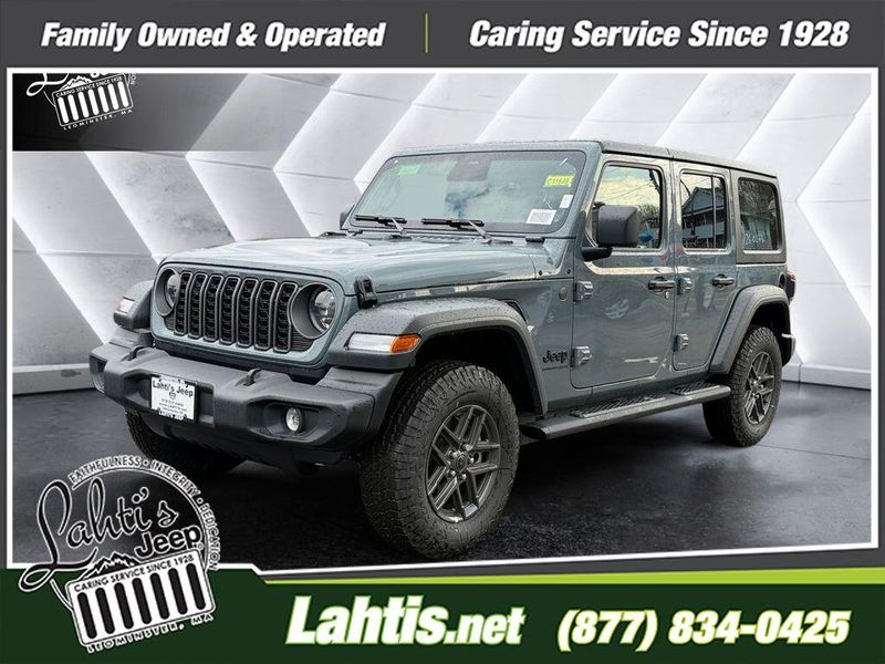 New 2026 Jeep Wrangler 4-door Sport S