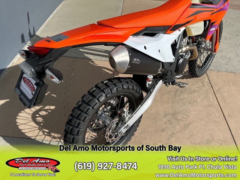 2024 KTM 500 EXC-F  in a ORANGE exterior color. Del Amo Motorsports of South Bay (619) 547-1937 delamomotorsports.com 