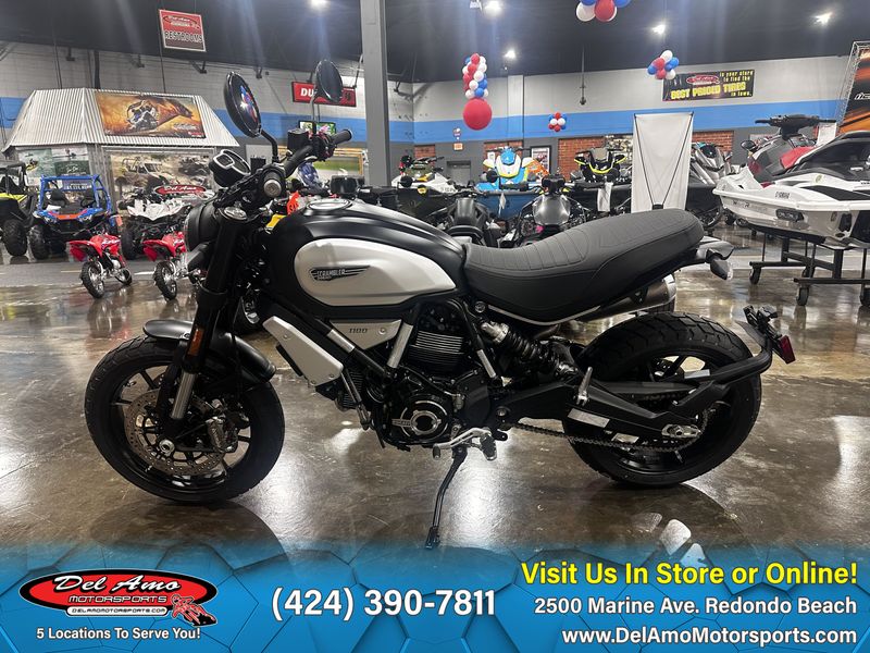 2023 Ducati SCRAMBLER 1100 SPORT PRO  in a DARK STEALTH exterior color. Del Amo Motorsports of Redondo Beach (424) 304-1660 delamomotorsports.com 