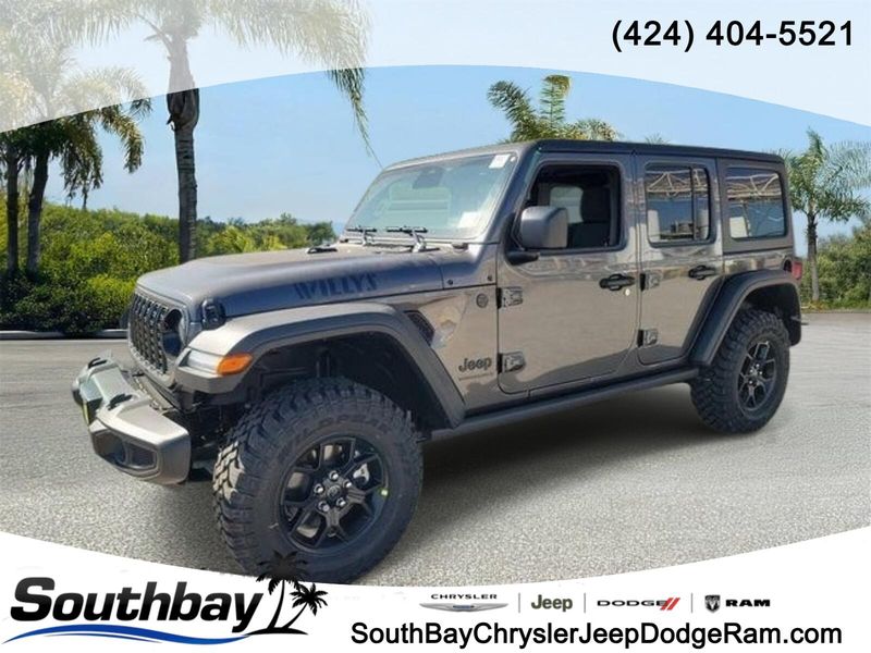 New 2026 Jeep Wrangler Unlimited Willys 4 Door 4x4