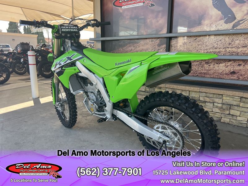 2024 Kawasaki KX252CRFAN-GN2  in a LIME GREEN exterior color. Del Amo Motorsports of Los Angeles (562) 262-9181 delamomotorsports.com 