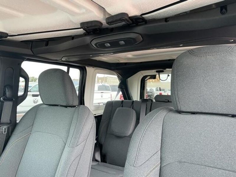 2024 Jeep Wrangler 4-door Sport S 4xe in a Black Clear Coat exterior color and Blackinterior. Matthews Chrysler Dodge Jeep Ram 918-276-8729 cyclespecialties.com 