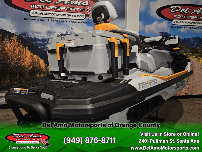 2024 Sea-Doo 19RG  in a SHARK GREY / ORANGE CRUSH exterior color. Del Amo Motorsports of Orange County (949) 416-2102 delamomotorsports.com 