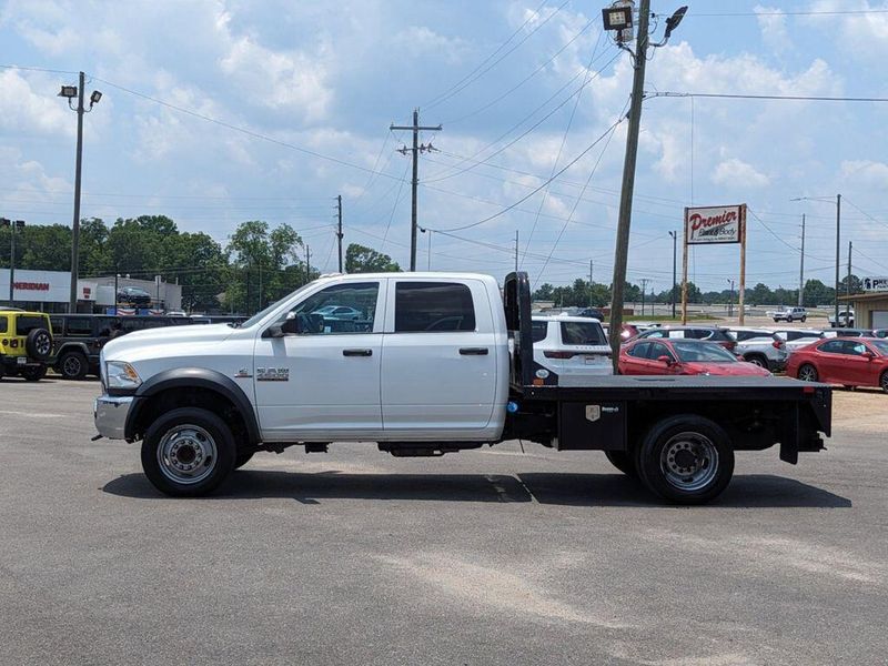 2018 RAM 4500 Chassis Tradesman in a Bright White Clear Coat exterior color and Diesel Gray/Blackinterior. Johnson Dodge 601-693-6343 pixelmotiondemo.com 