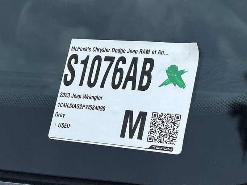 Used 2023 Jeep Wrangler SportImage 33