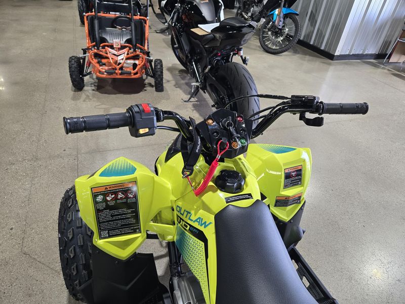 New 2026 Polaris OUTLAW 110 LIME SQUEEZE Image 11