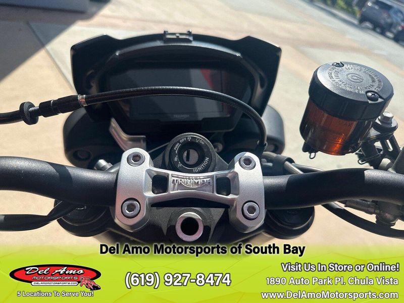 2019 Triumph STREET TRIPLE RS  in a BLACK exterior color. Del Amo Motorsports of South Bay (619) 547-1937 delamomotorsports.com 