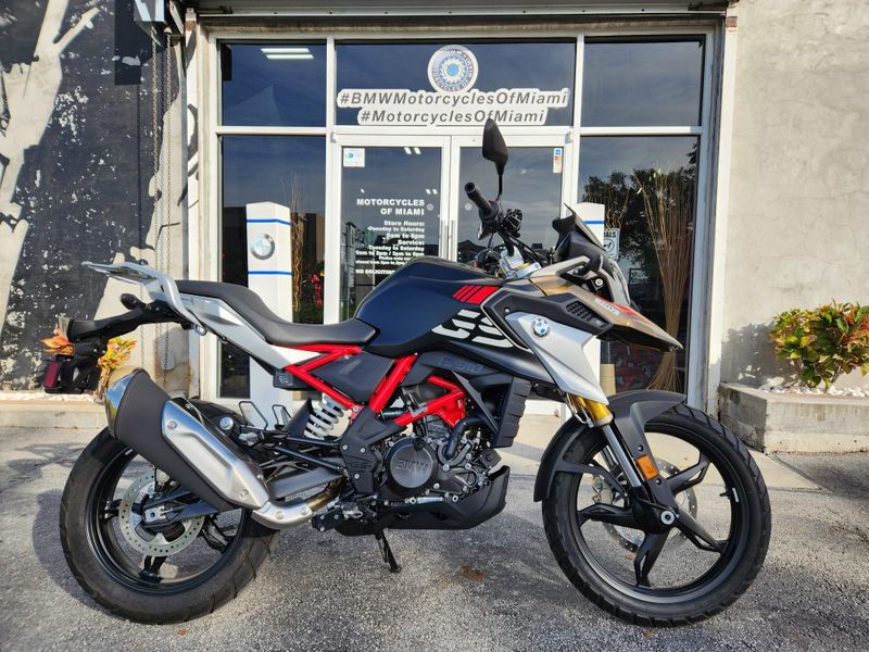 2023 BMW G 310 GS  in a KALAMATA DARK GOLD METALL exterior color. BMW Motorcycles of Miami 786-845-0052 motorcyclesofmiami.com 