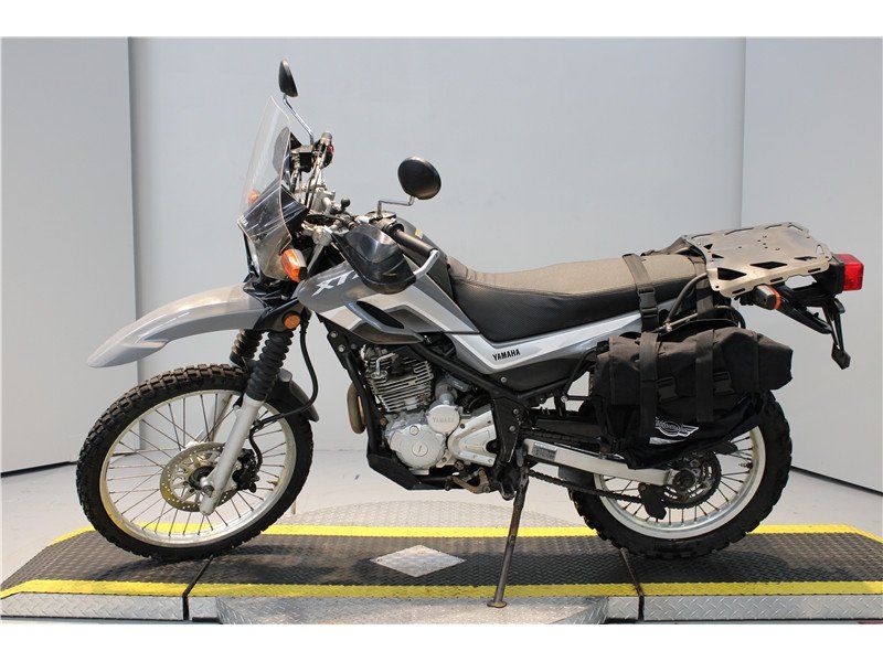 2021 Yamaha XT 250 in a Gray exterior color. New England Powersports 978 338-8990 pixelmotiondemo.com 
