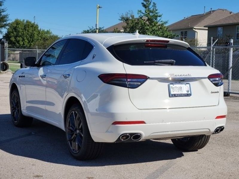 2024 Maserati Levante GT in a White exterior color and Black/Redinterior. Northside Imports Houston 281-475-4549 northsideimportshouston.com 