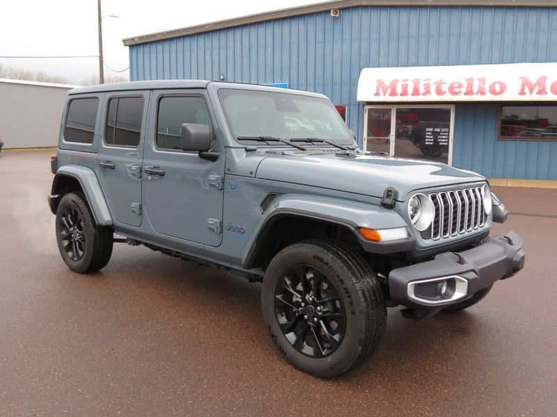 Used 2025 Jeep Wrangler 4xE Sahara 4x4 4dr SUVImage 2