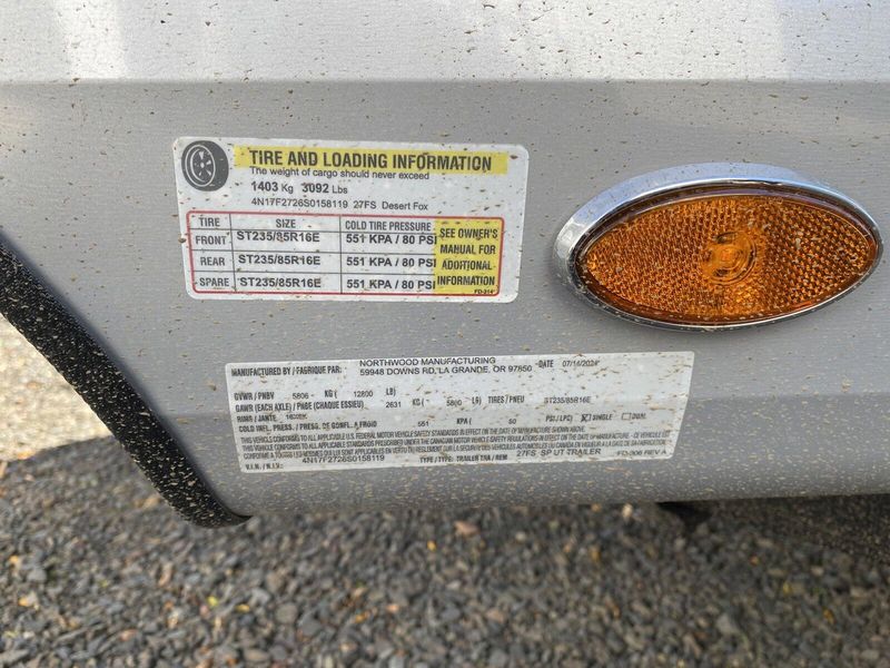 New 2025 DESERT FOX 27FS Image 8