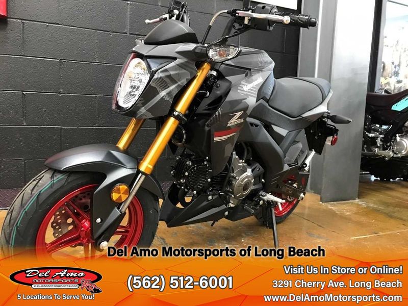 2024 Kawasaki BR125JRFAL-GY2  in a CYPHER CAMO GRAY (MATTE)/METALLIC MATTE CARBON GRAY exterior color. Del Amo Motorsports of Long Beach (562) 362-3160 delamomotorsports.com 