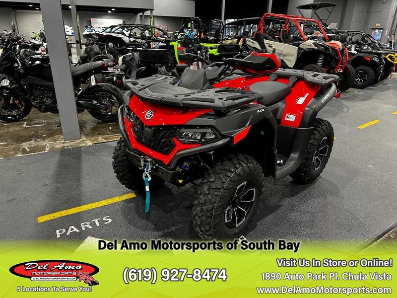 2024 CFMOTO CF600AU-3SA  in a MAGMA RED exterior color. Del Amo Motorsports of South Bay (619) 547-1937 delamomotorsports.com 