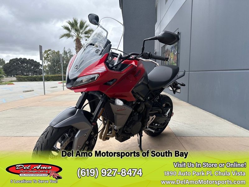 2024 Triumph TIGER SPORT 660  in a KOROSI RED/GRAPHITE exterior color. Del Amo Motorsports of South Bay (619) 547-1937 delamomotorsports.com 