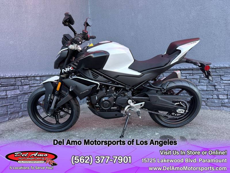 2024 CFMOTO CF400-7US  in a NEBULA WHITE exterior color. Del Amo Motorsports of Los Angeles (562) 262-9181 delamomotorsports.com 