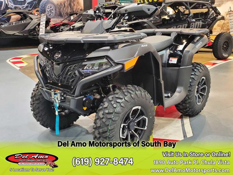 2024 CFMOTO CF600AU-3SA  in a NEBULA BLACK exterior color. Del Amo Motorsports of South Bay (619) 547-1937 delamomotorsports.com 