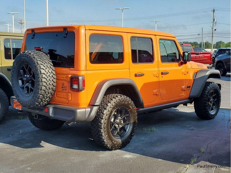 2025 Jeep Wrangler 4-door WillysImage 11