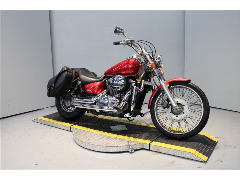 2009 Honda Shadow in a Red exterior color. Greater Boston Motorsports 781-583-1799 pixelmotiondemo.com 