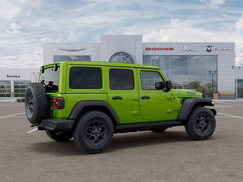 New 2025 Jeep Wrangler 4-door Willys