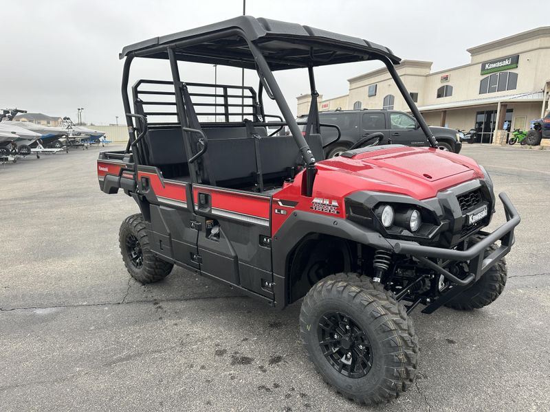 2025 Kawasaki MULE PROFXT 1000 LE CANDY PERSIMMON REDImage 10