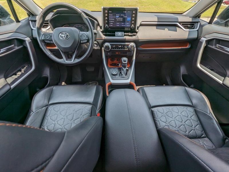 2021 Toyota RAV4 Adventure in a GRAY exterior color. Johnson Dodge 601-693-6343 pixelmotiondemo.com 