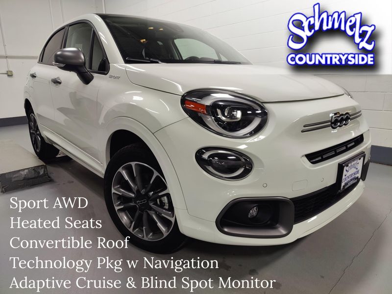 2023 Fiat 500X Sport AWD Convertible w/NavImage 1