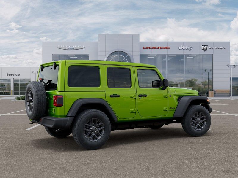 New 2025 Jeep Wrangler 4-door Sport S