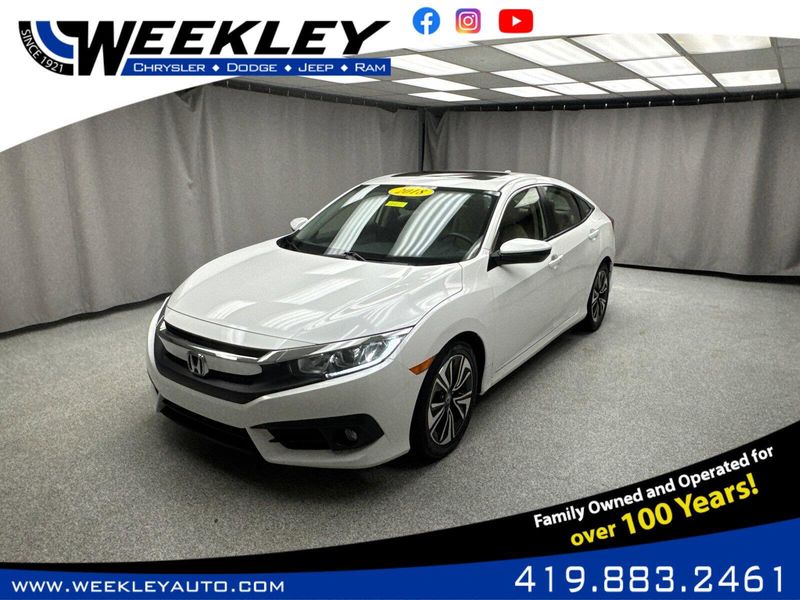 2018 Honda Civic EX-LImage 1