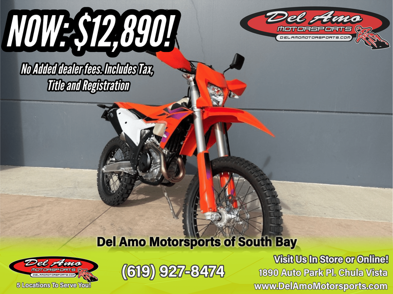 2024 KTM 500 EXC-F  in a ORANGE exterior color. Del Amo Motorsports of South Bay (619) 547-1937 delamomotorsports.com 