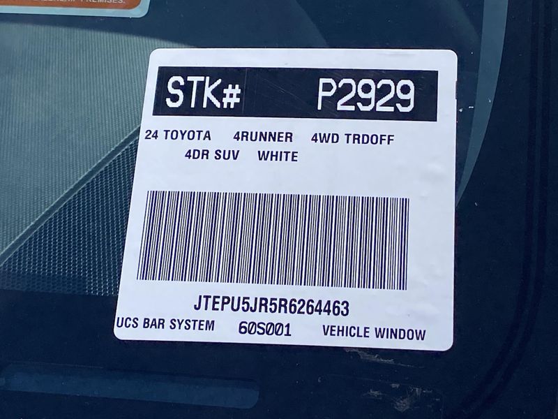 2024 Toyota 4Runner TRD Off-RoadImage 33
