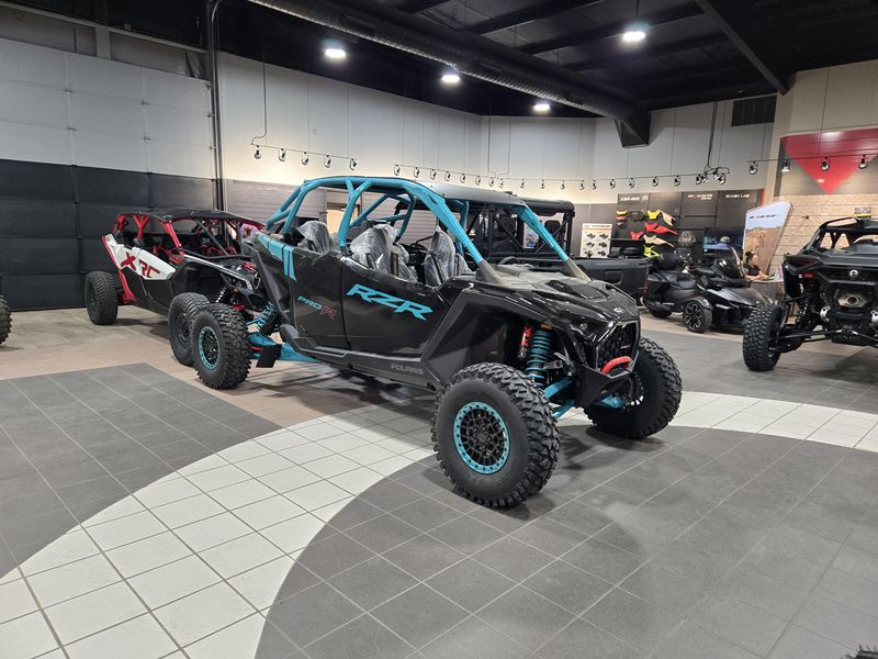 2025 Polaris RZR PRO R 4 ULTIMATE BLACK CRYSTAL AND RADIANT GREENImage 2