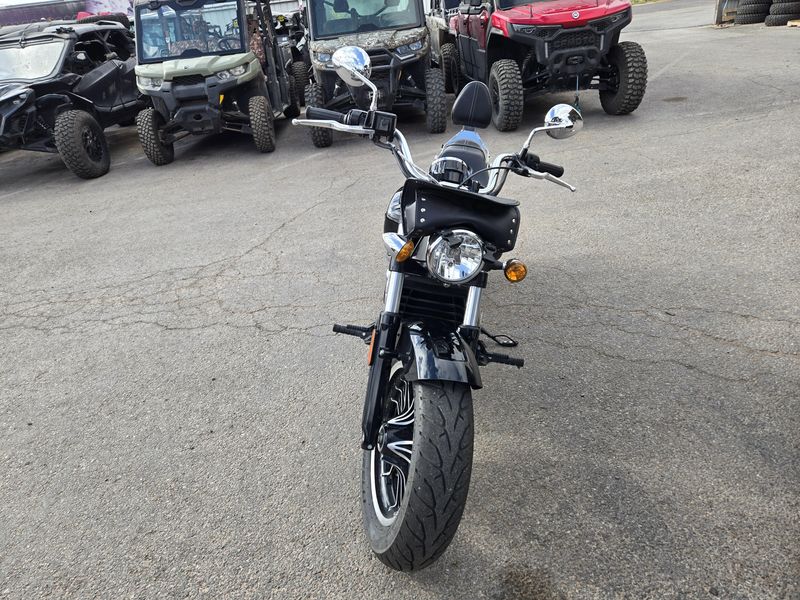 USED 2021 INDIAN MOTORCYCLE SCOUT ABS THUNDER BLACK 49ST BASE Image 9