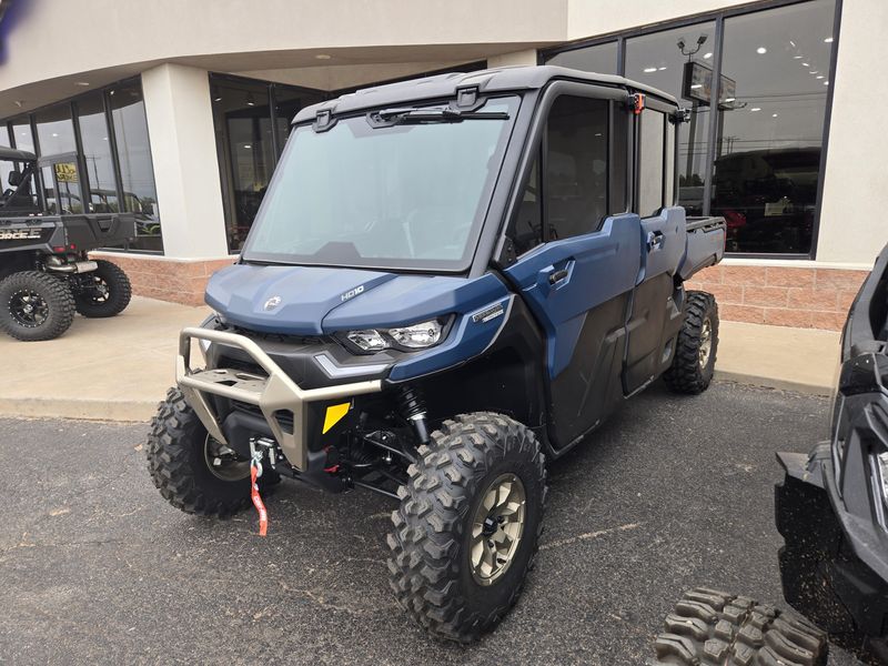 2025 Can-Am DEFENDER MAX LIMITED CAB HD10 DUSTY NAVY Image 1