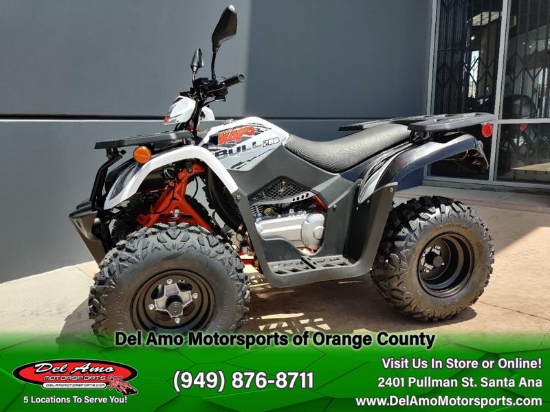 2021 KAYO AU200  in a METALLIC WHITE exterior color. Del Amo Motorsports of Orange County (949) 416-2102 delamomotorsports.com 