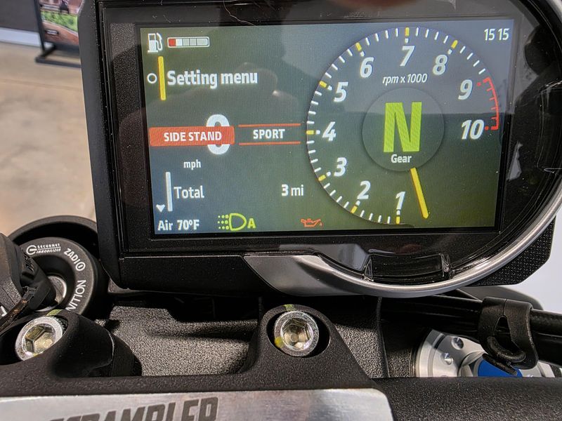 New 2025 Ducati Scrambler Full Throttle 