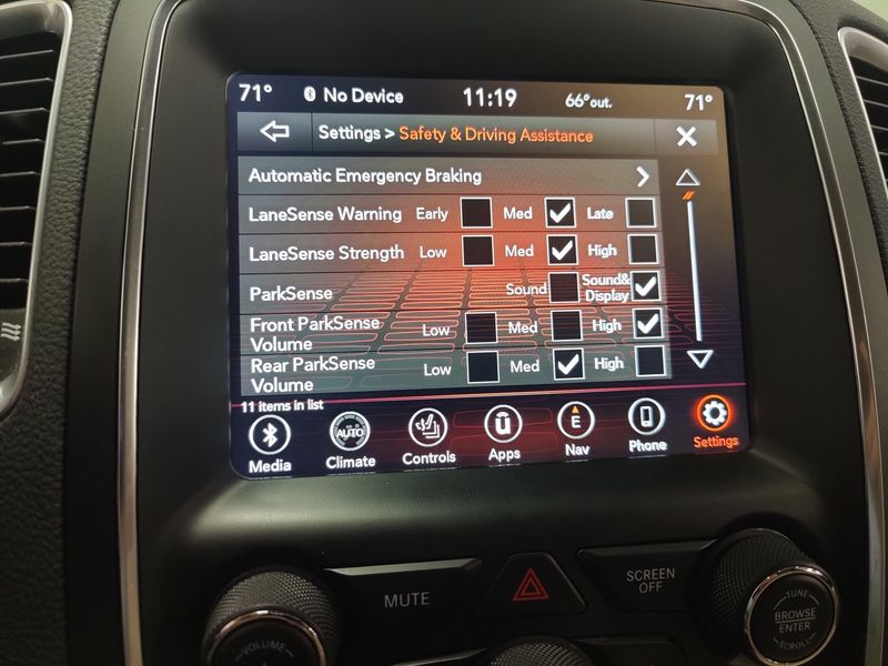 2018 Dodge Durango Citadel AWD w/Sunroof/Nav/RSEImage 7
