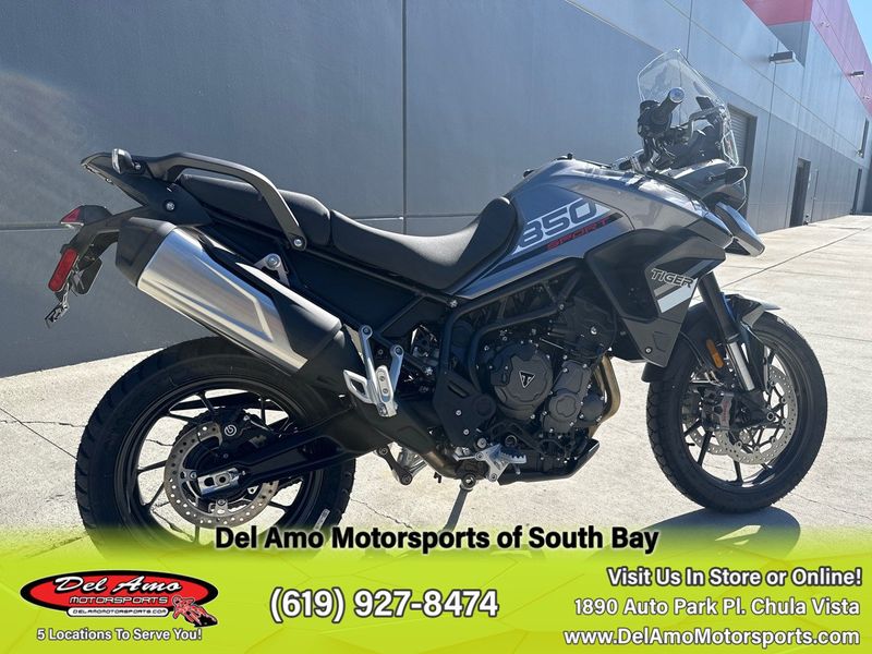 2024 Triumph TIGER 850 SPORT  in a GRAPHITE/JET BLACK exterior color. Del Amo Motorsports of South Bay (619) 547-1937 delamomotorsports.com 