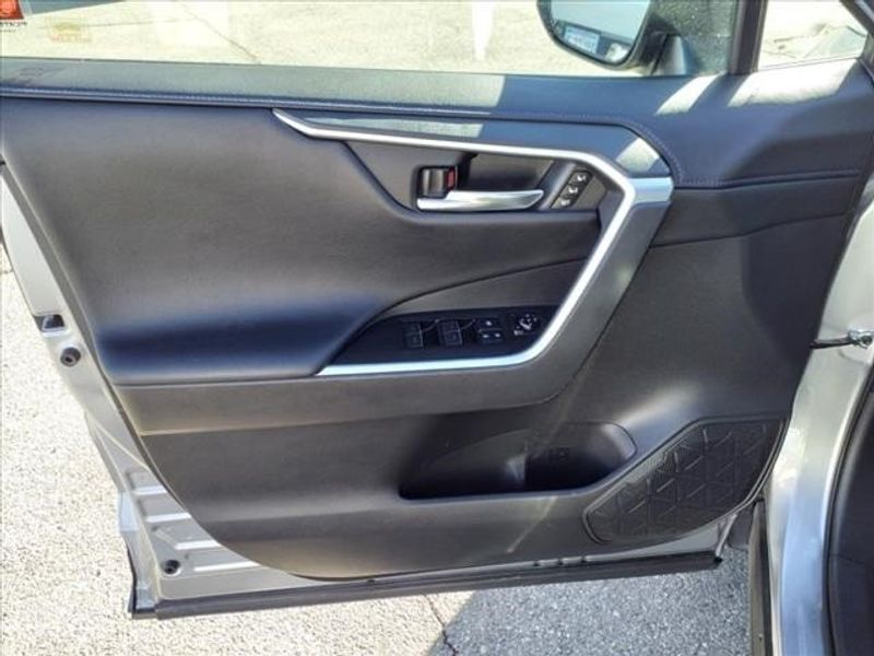 2022 Toyota RAV4 Hybrid XSE in a Gray exterior color and Blackinterior. Perris Valley Auto Center 951-657-6100 perrisvalleyautocenter.com 