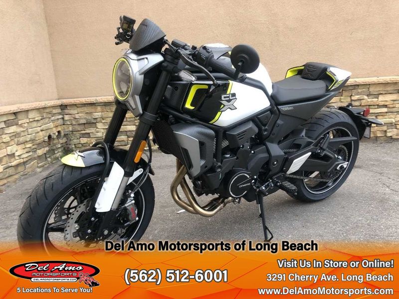 2023 CFMOTO CF700-2AUS  in a NEBULA WHITE exterior color. Del Amo Motorsports of Long Beach (562) 362-3160 delamomotorsports.com 