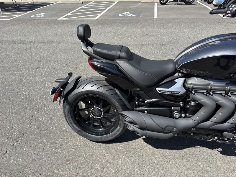 2025 Triumph Rocket III Storm GT - GRANITE - SAPPHIRE BLACK 