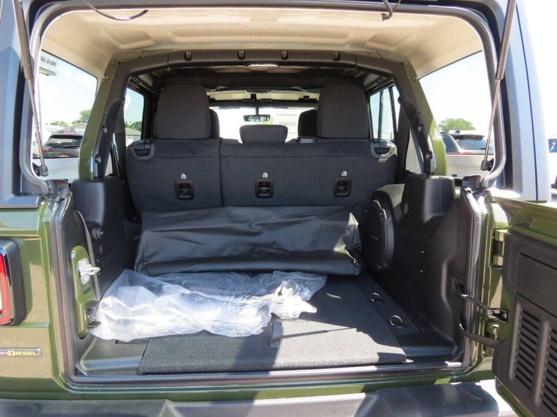 2022 Jeep Wrangler Unlimited Sport S 4x4 in a Sarge Green Clear Coat exterior color and Blackinterior. Militello Motors ​507-200-4344 militellomotors.net 