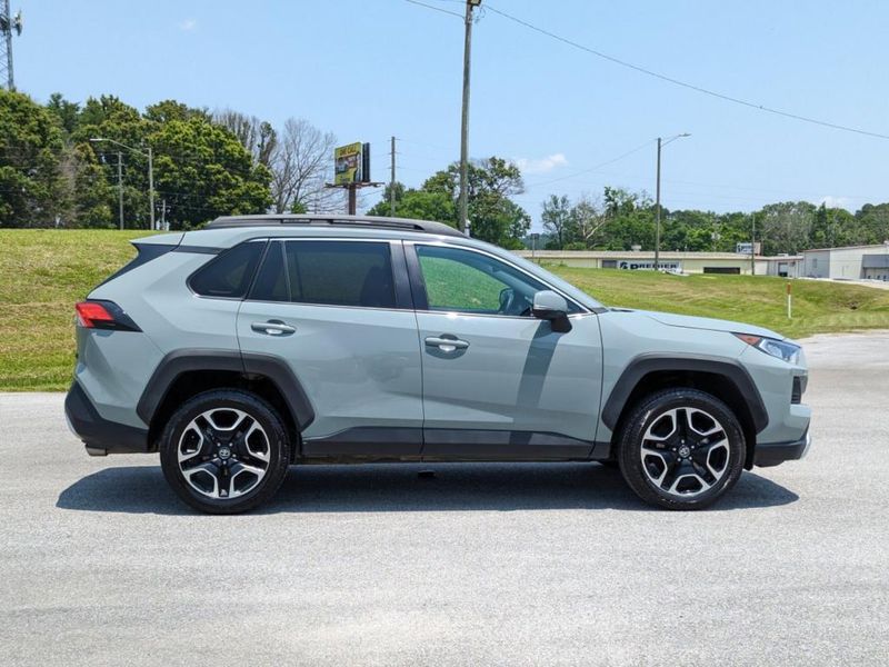2021 Toyota RAV4 Adventure in a GRAY exterior color. Johnson Dodge 601-693-6343 pixelmotiondemo.com 