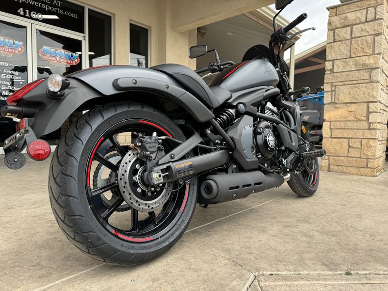 2024 Kawasaki VULCAN CAFE ABS METALLIC MATTE DARK GRAY AND METALLIC FLAT SPARK BLACKImage 9