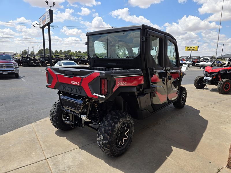 2025 Kawasaki RIDGE CREW HAVAC CANDY PERSIMMON RED Image 4